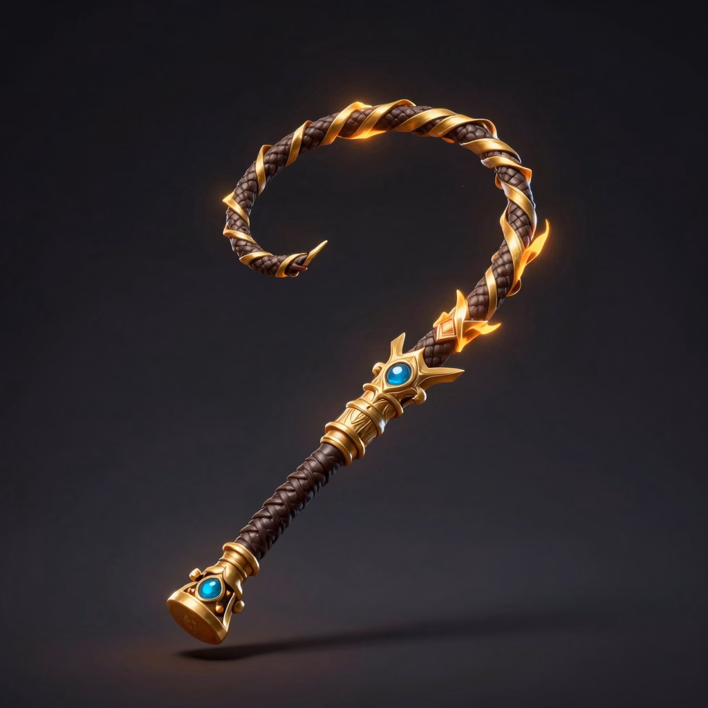 Lost-Temple Bullwhip weapon