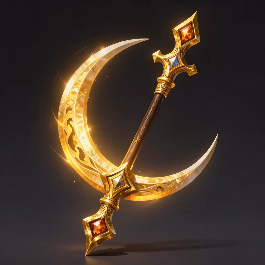Moon-Sickle of the Jackal Judge weapon