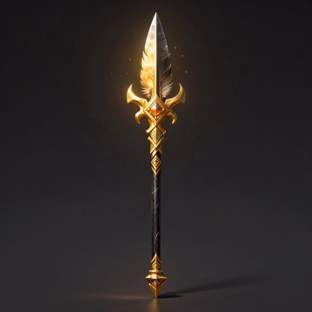Morrigan Crow Pike weapon