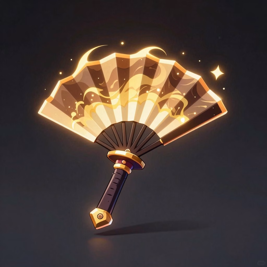 Ninja Smoke Kunai Fan weapon