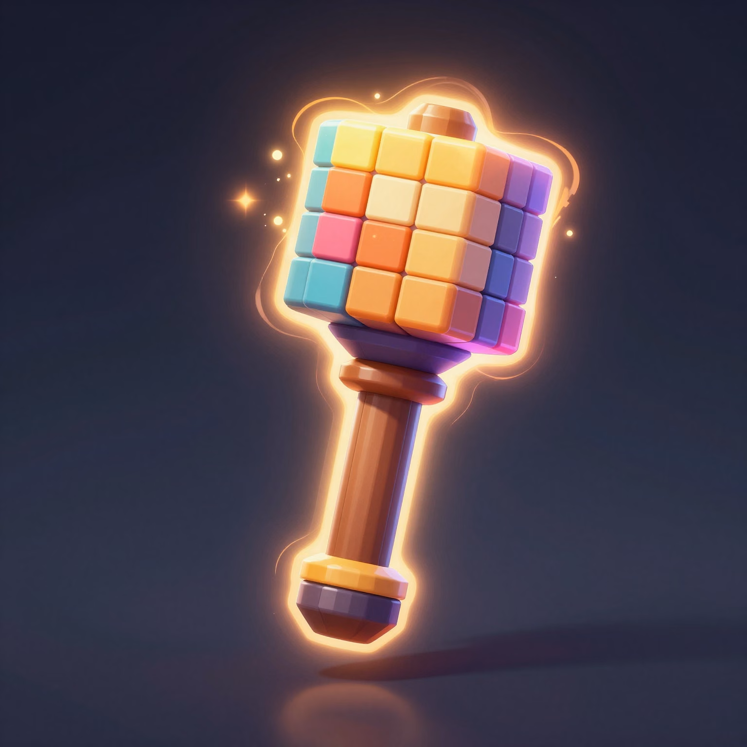 Puzzle Block Dropper weapon