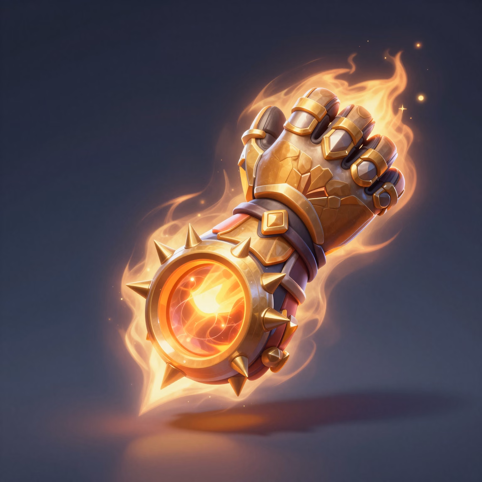 Ring-Spike Spin Gloves weapon