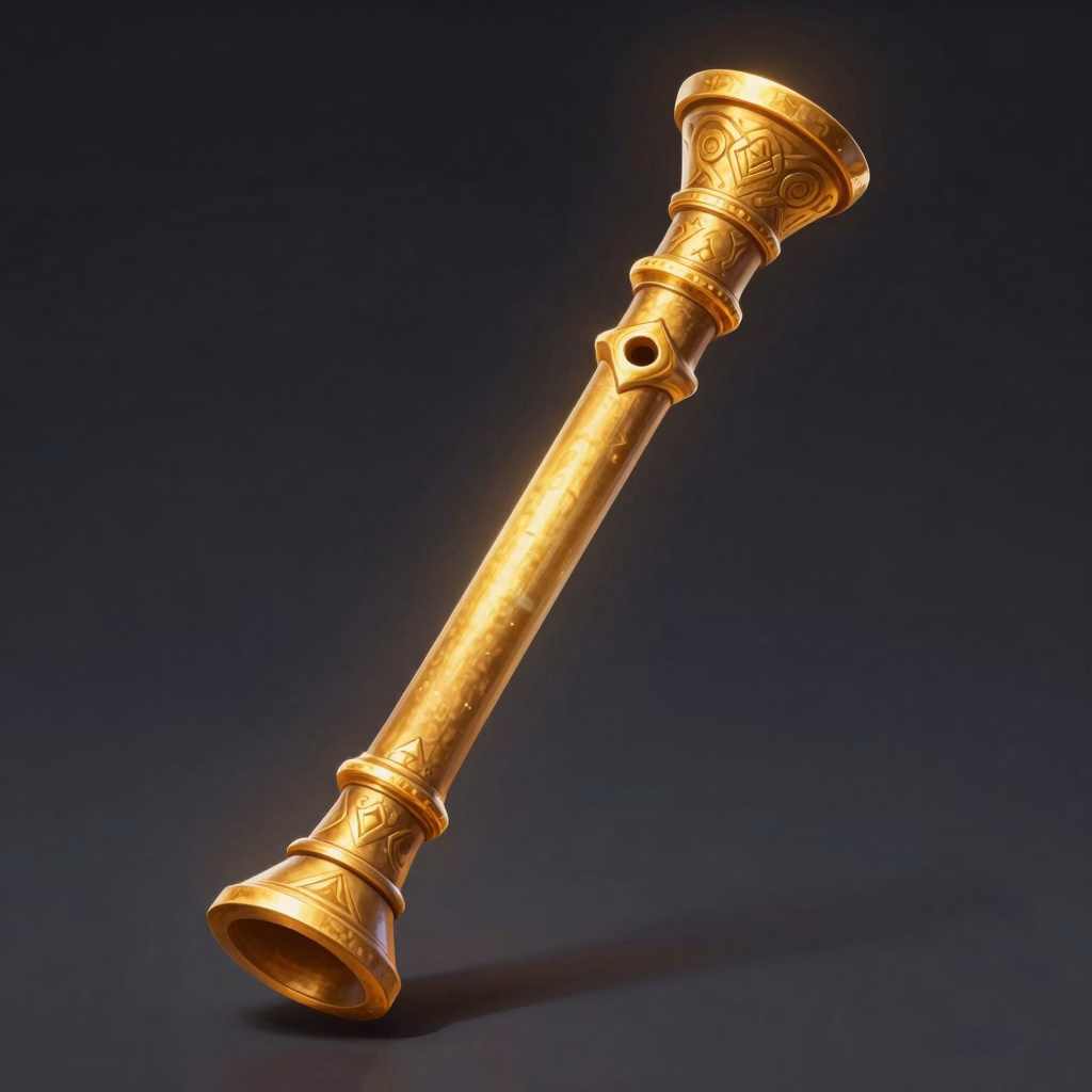 Satyr Panpipe Baton weapon