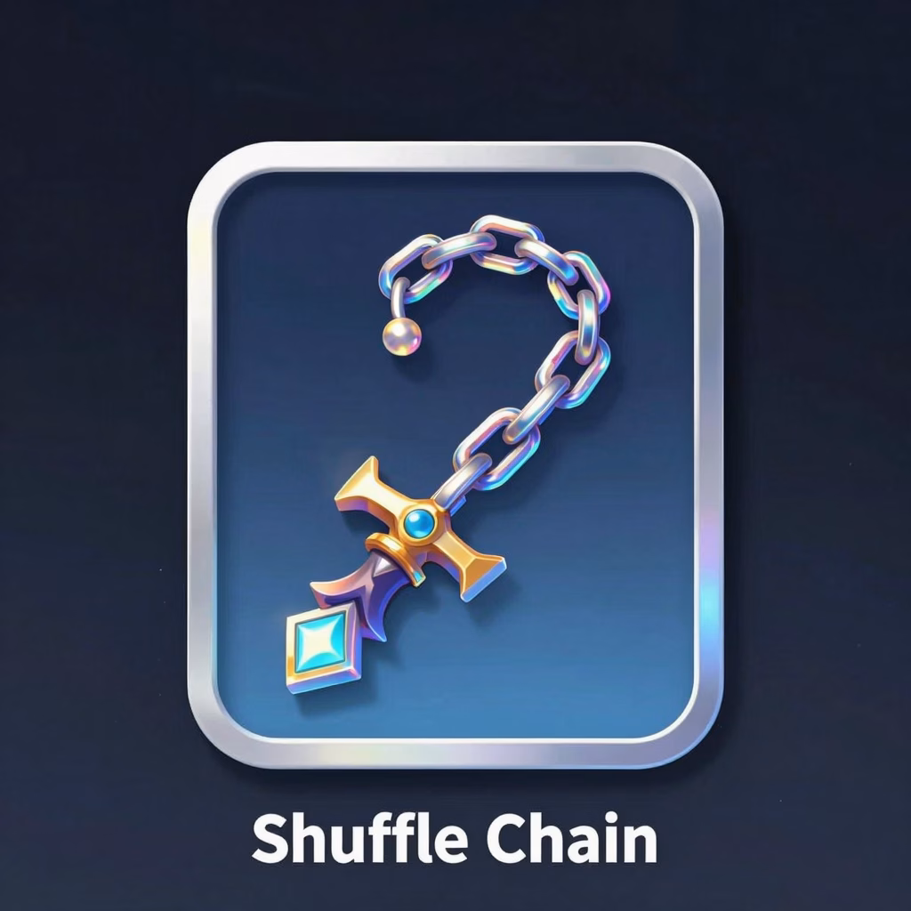 Shuffle Chain weapon