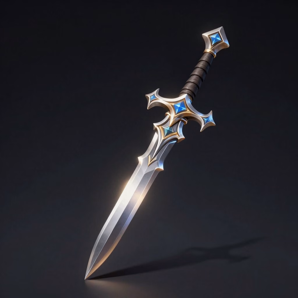 Silver Night Stake Blades weapon