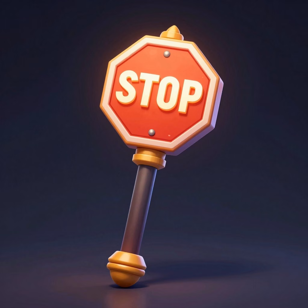 Sirensong Stop Sign weapon