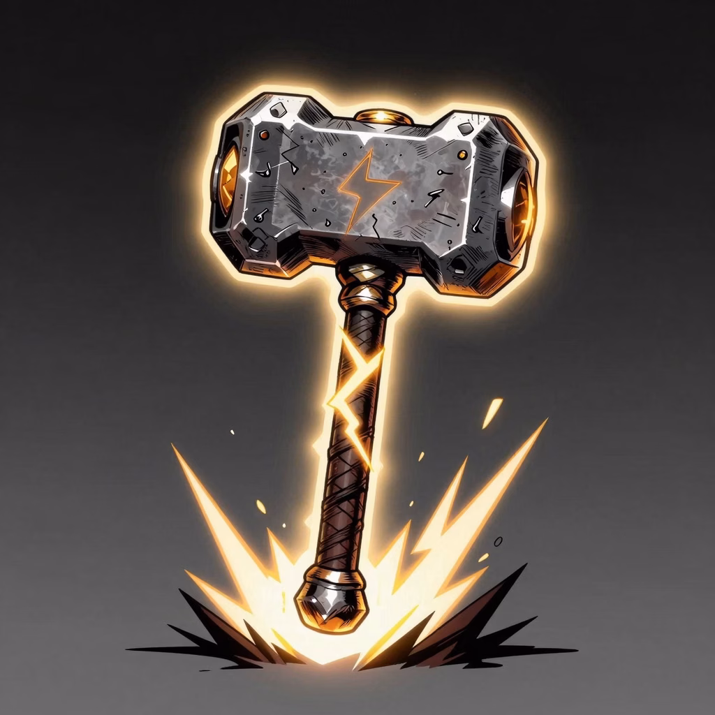 Thunder-Oath Hammer weapon