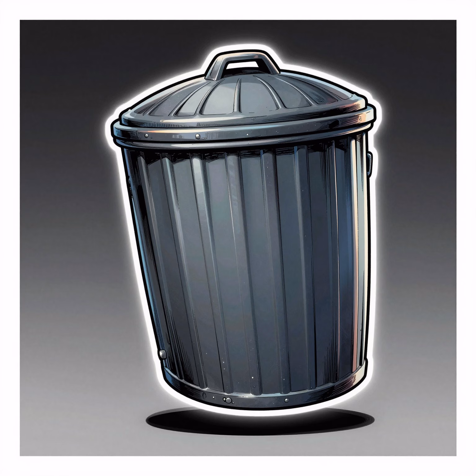 Trashcan Lid Shield weapon