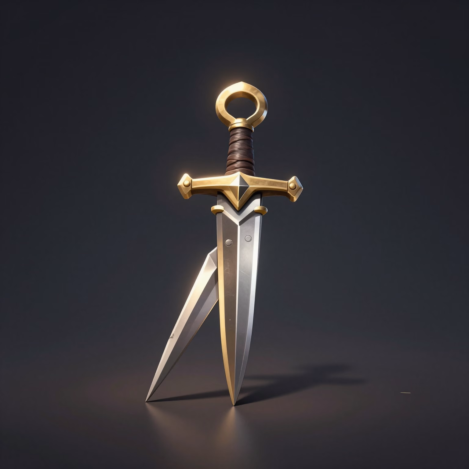 Treasure Map Compass Dagger weapon